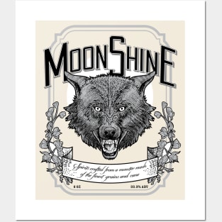 Moonshine Posters and Art